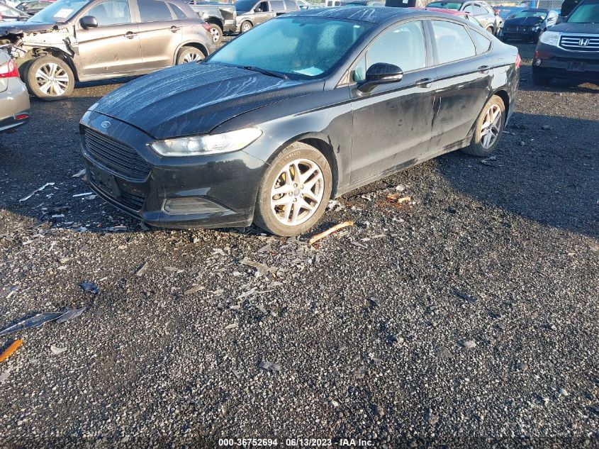 2016 FORD FUSION SE - 3FA6P0H75GR265195