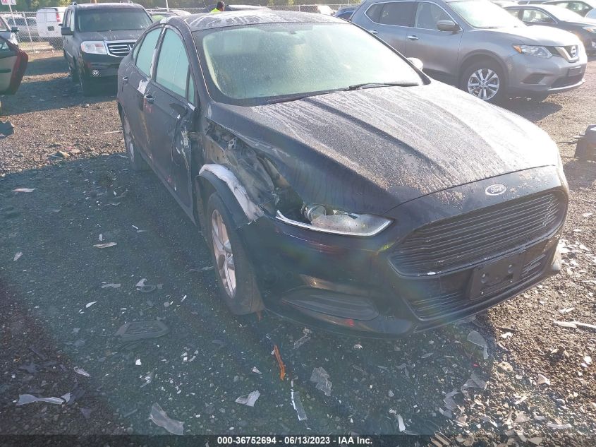 2016 FORD FUSION SE - 3FA6P0H75GR265195