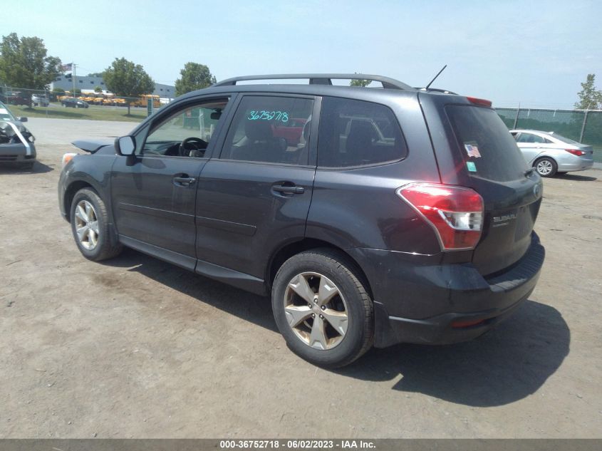 2015 SUBARU FORESTER 2.5I PREMIUM - JF2SJADC5FH509593