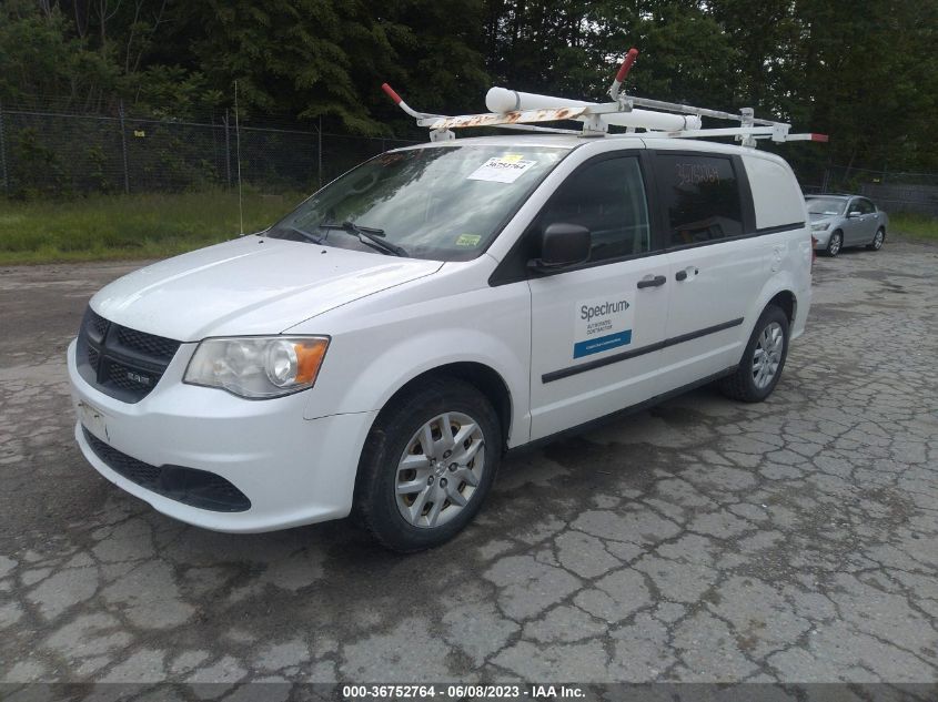 2014 RAM CARGO VAN TRADESMAN 2C4JRGAG7ER375878