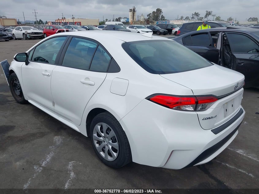 VIN 5YFEPMAE5MP172961 2021 TOYOTA COROLLA LE