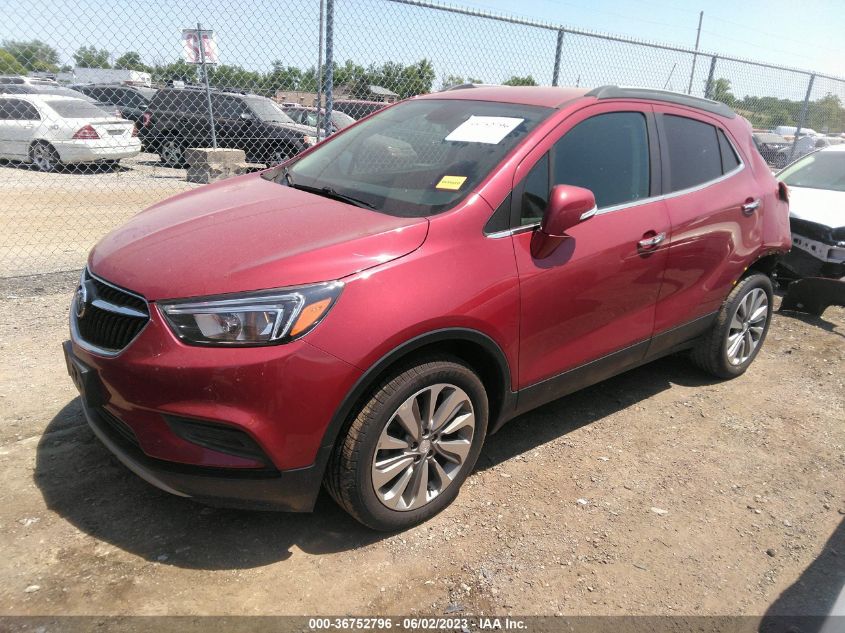 2019 BUICK ENCORE PREFERRED - KL4CJASB1KB721623