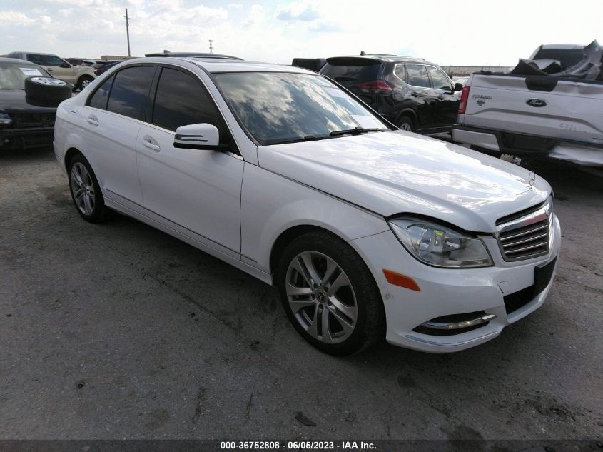 WDDGF4HB0ER309129 2014 MERCEDES-BENZ C-CLASS, photo no. 1