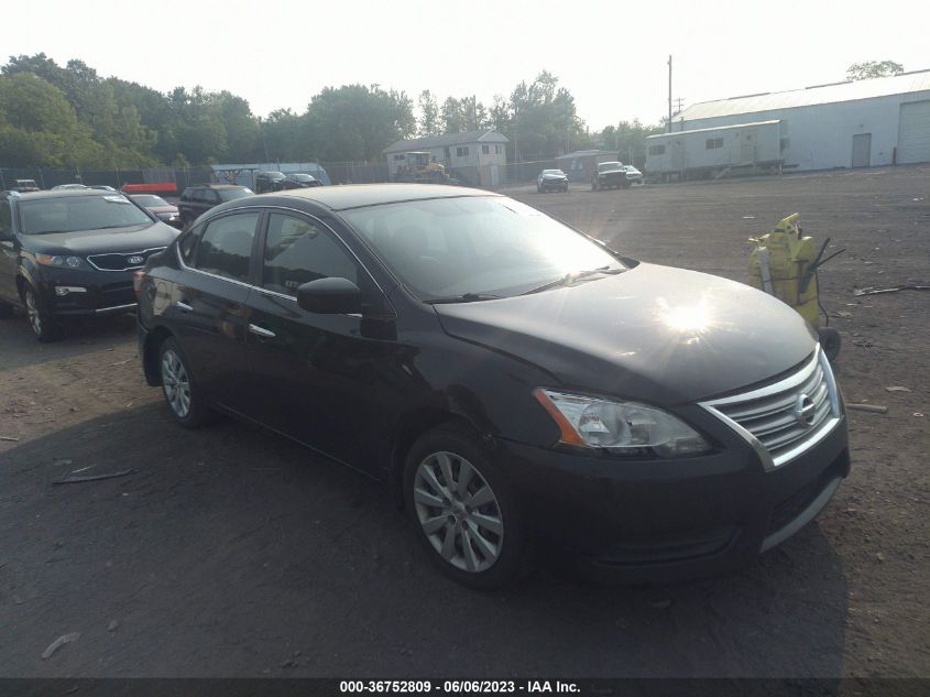 2013 NISSAN SENTRA SV - 1N4AB7APXDN909042