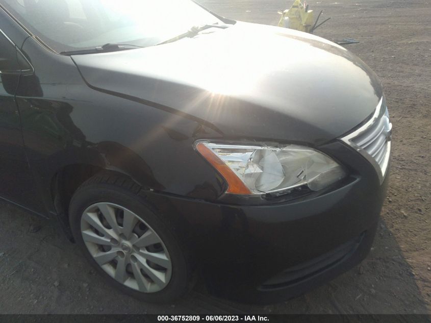 2013 NISSAN SENTRA SV - 1N4AB7APXDN909042