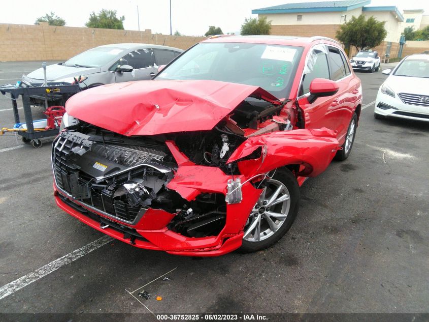 2022 AUDI Q3 S LINE PREMIUM - WA1DECF37N1150026
