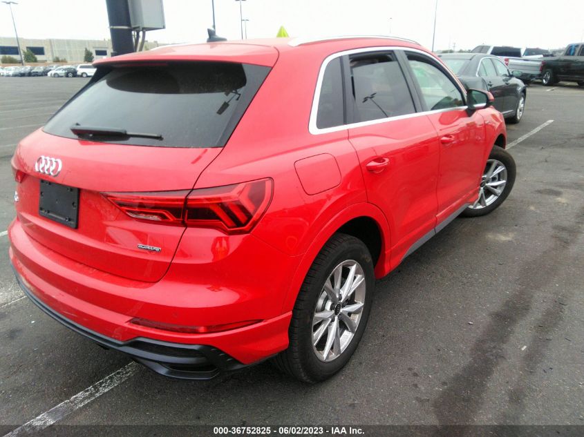 2022 AUDI Q3 S LINE PREMIUM - WA1DECF37N1150026