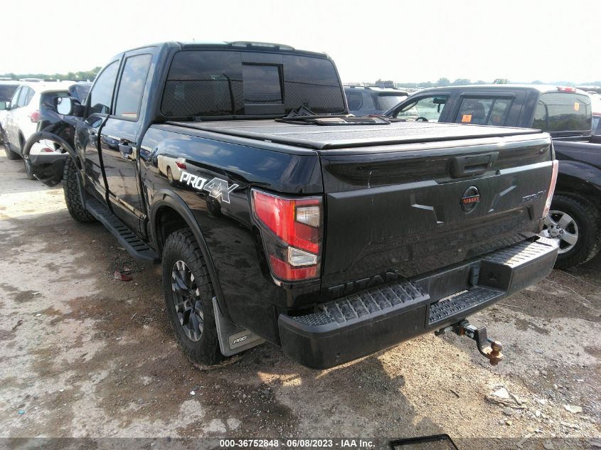 2020 NISSAN TITAN SV/SL/PRO-4X/PLATINUM RES - 1N6AA1ED7LN500440