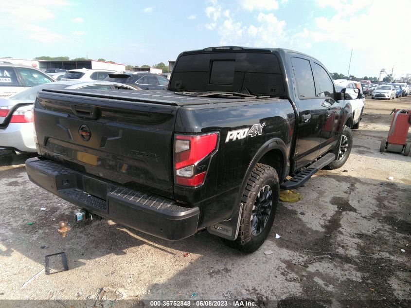 2020 NISSAN TITAN SV/SL/PRO-4X/PLATINUM RES - 1N6AA1ED7LN500440