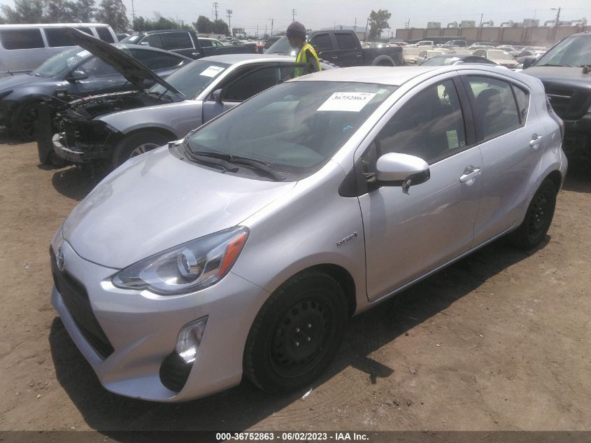 2016 TOYOTA PRIUS C ONE/TWO/THREE/FOUR - JTDKDTB37G1590286
