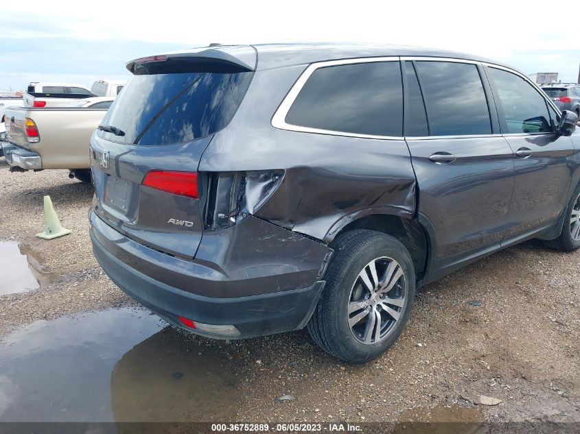 2018 HONDA PILOT EX-L - 5FNYF6H81JB055400