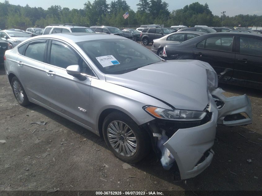 2014 FORD FUSION ENERGI SE LUXURY - 3FA6P0PU4ER382769