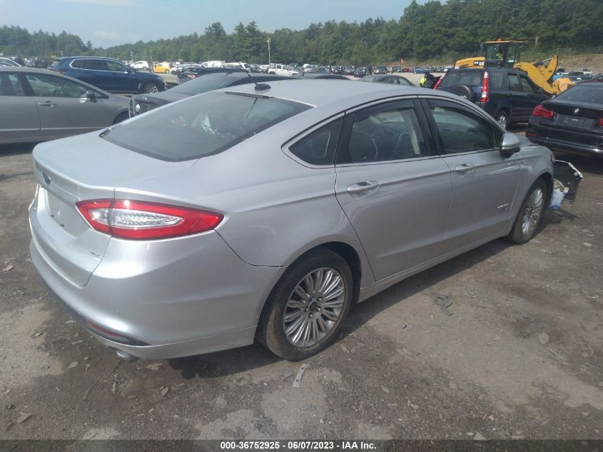 2014 FORD FUSION ENERGI SE LUXURY - 3FA6P0PU4ER382769