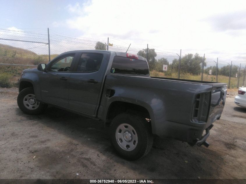 2020 CHEVROLET COLORADO 2WD WORK TRUCK - 1GCGSBEA7L1115084