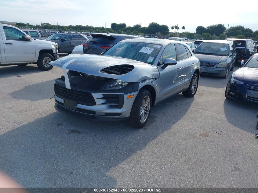 VIN WP1AA2A57KLB02046 2019 PORSCHE MACAN