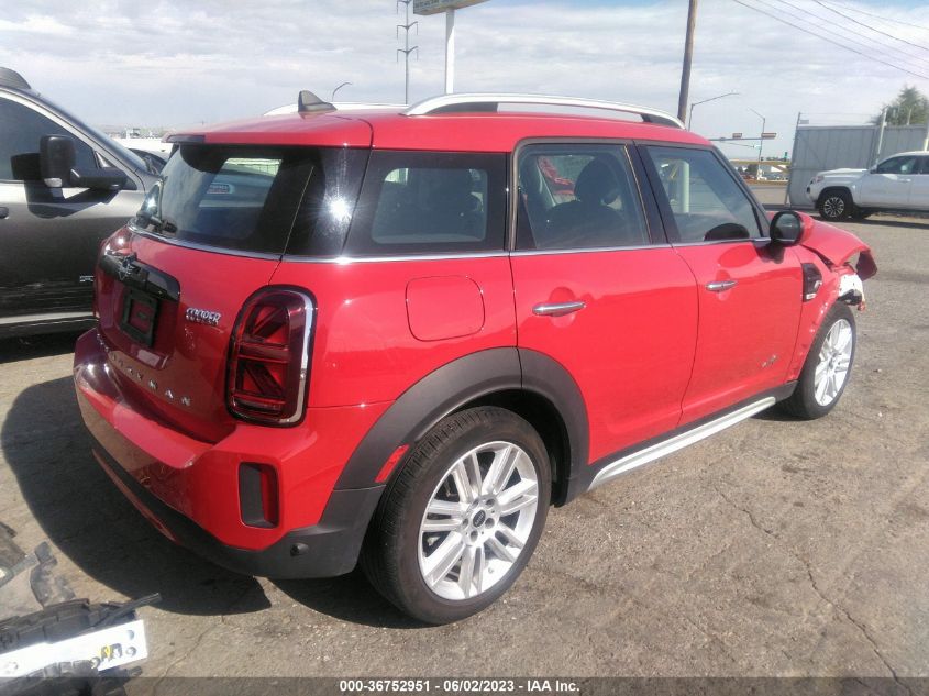 2022 MINI COUNTRYMAN COOPER WMZ43BR0XN3N69550