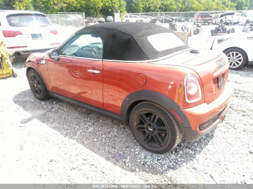 2014 MINI COOPER ROADSTER S - WMWSY3C58ET566369