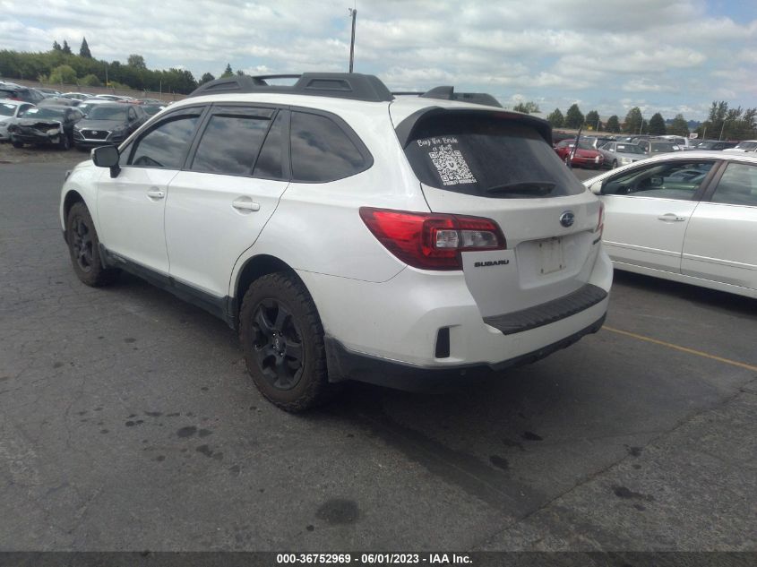 2017 SUBARU OUTBACK LIMITED - 4S4BSANC5H3297154