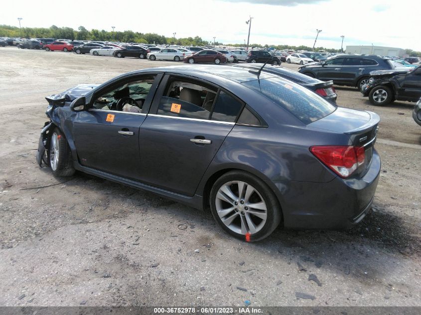 2014 CHEVROLET CRUZE LTZ - 1G1PG5SB3E7351868