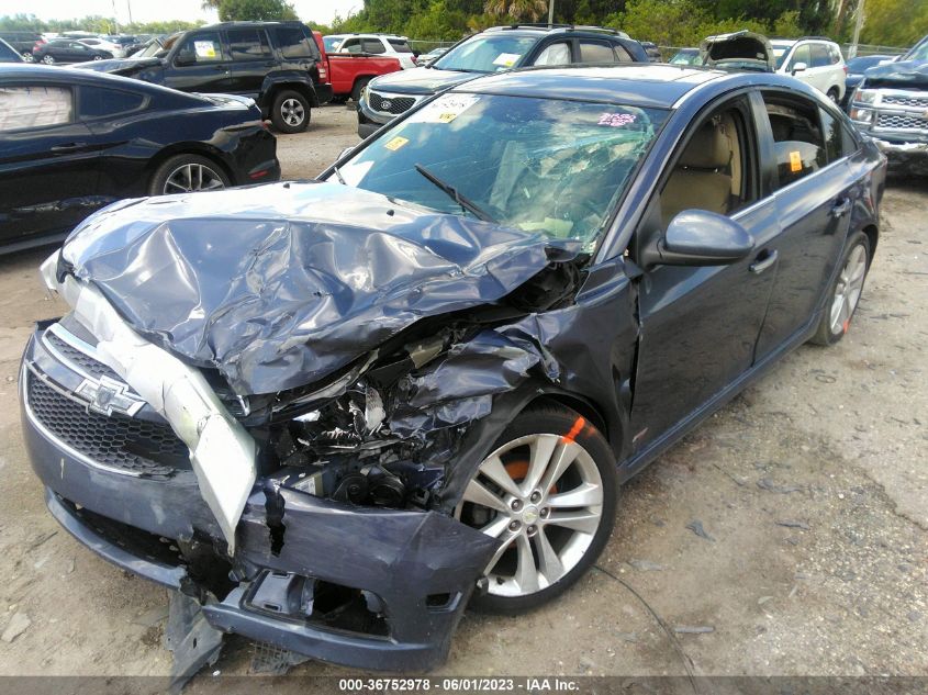 2014 CHEVROLET CRUZE LTZ - 1G1PG5SB3E7351868