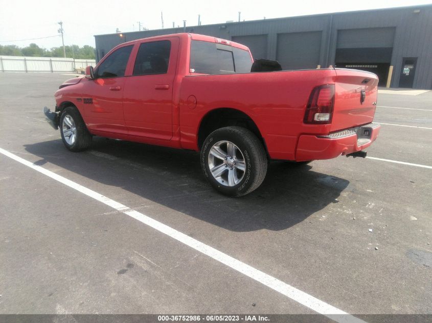 2016 RAM 1500 SPORT - 1C6RR7MT6GS215463