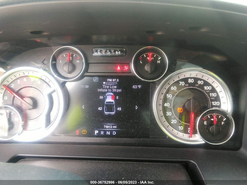 2016 RAM 1500 SPORT - 1C6RR7MT6GS215463