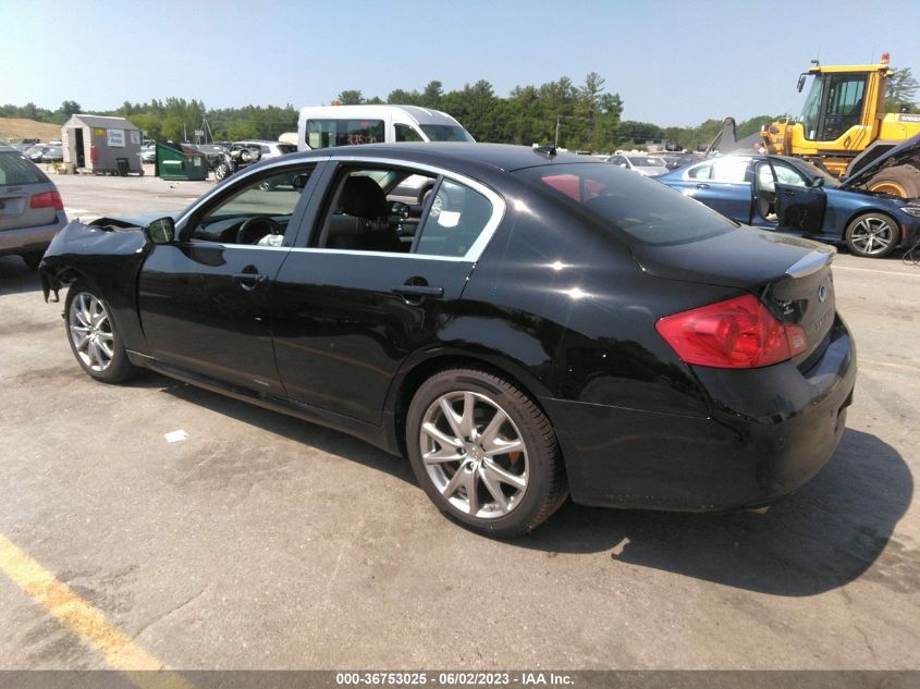 2013 INFINITI G37 SEDAN X JN1CV6AR4DM755006
