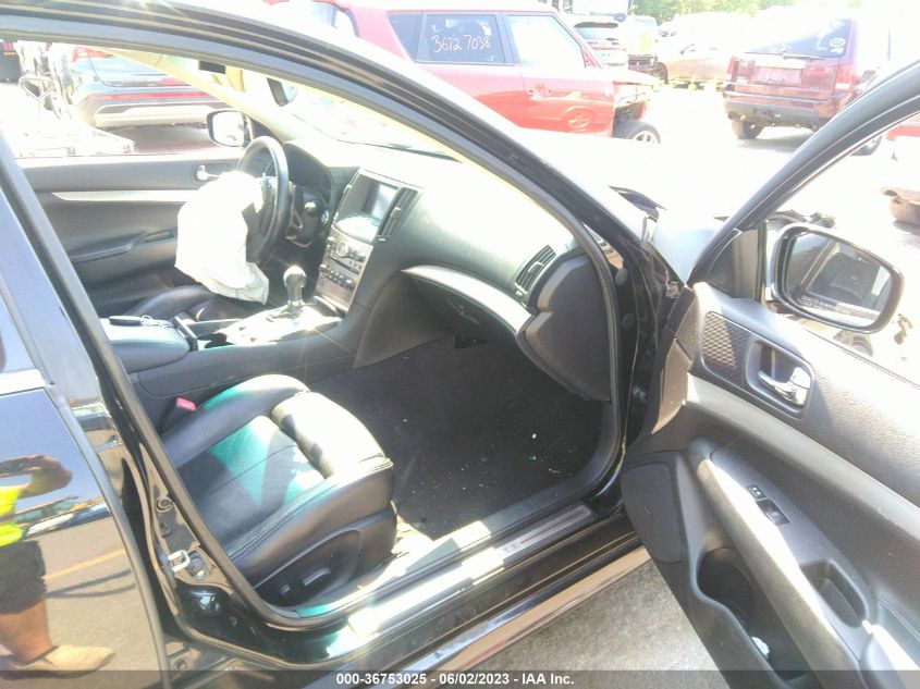 2013 INFINITI G37 SEDAN X JN1CV6AR4DM755006