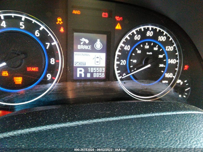 2013 INFINITI G37 SEDAN X JN1CV6AR4DM755006