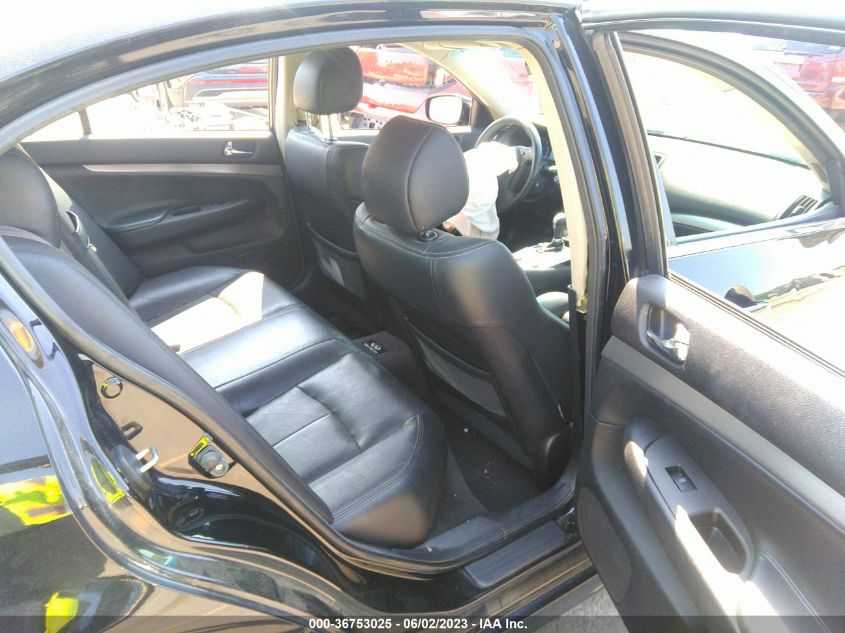 2013 INFINITI G37 SEDAN X JN1CV6AR4DM755006