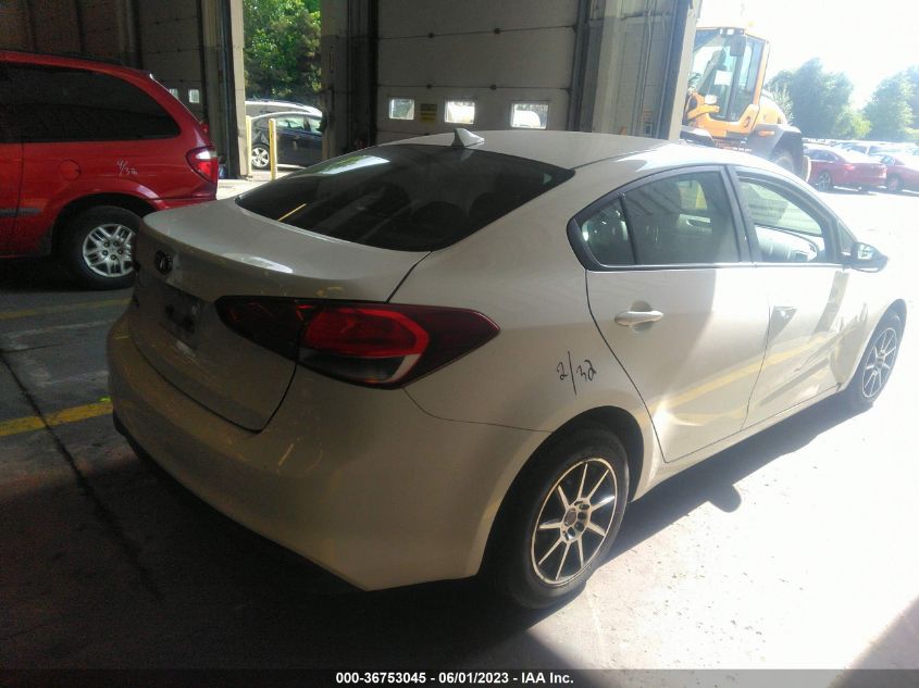 2017 KIA FORTE LX - 3KPFK4A78HE068363