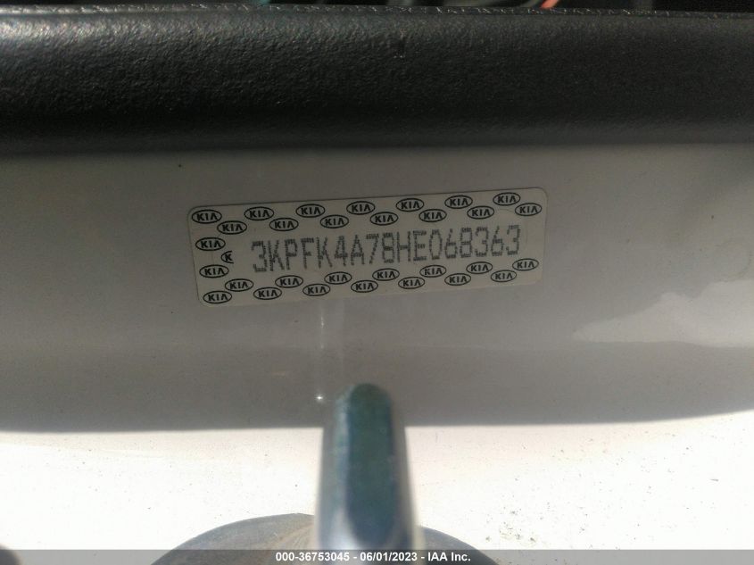 2017 KIA FORTE LX - 3KPFK4A78HE068363