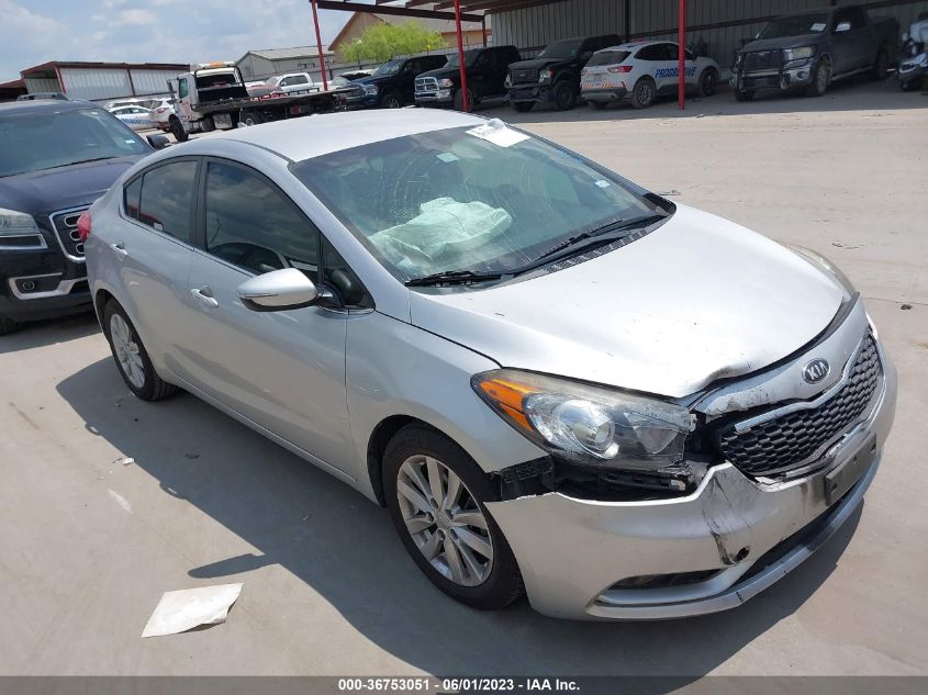 2014 KIA FORTE EX - KNAFX4A82E5053291
