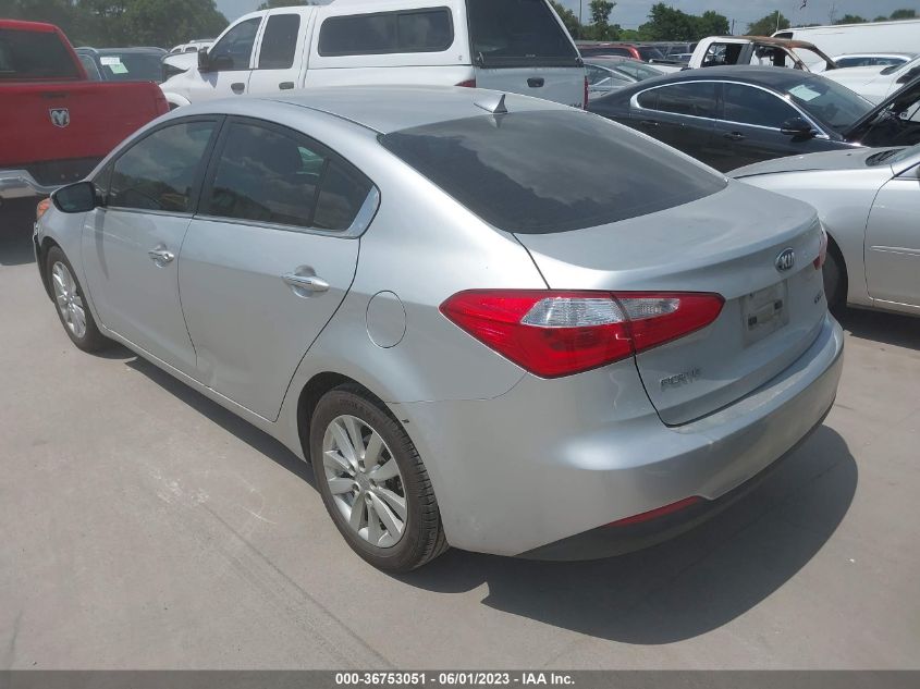 2014 KIA FORTE EX - KNAFX4A82E5053291