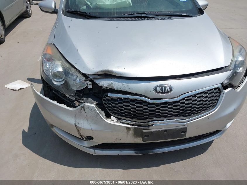 2014 KIA FORTE EX - KNAFX4A82E5053291