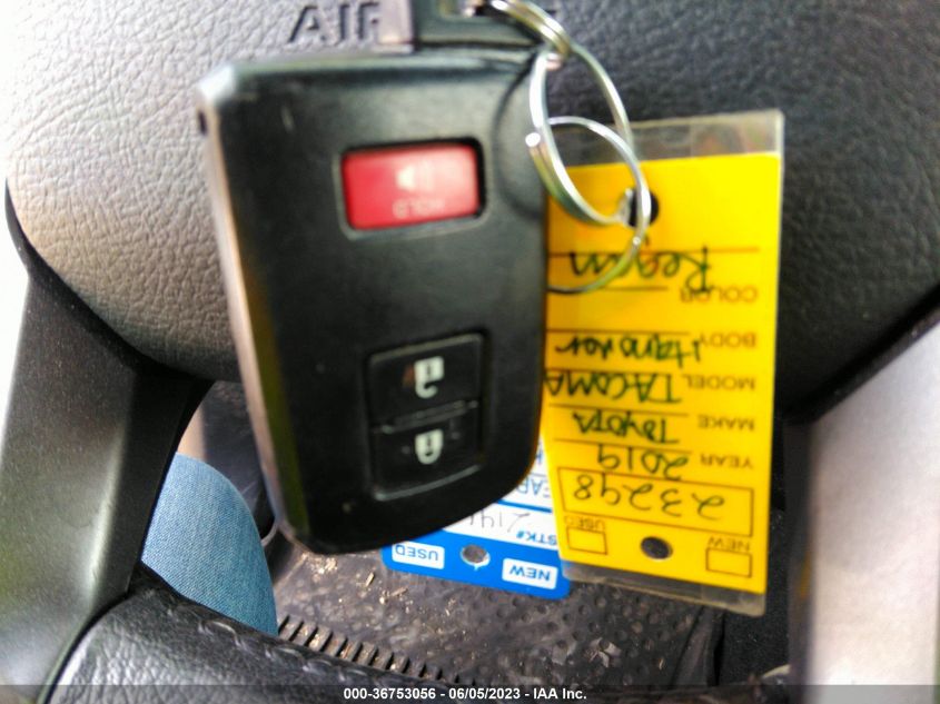 2019 TOYOTA TACOMA 4WD SR/SR5/TRD SPORT - 3TMCZ5AN8KM285539