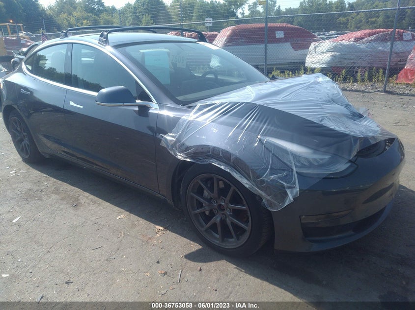 VIN 5YJ3E1EB1LF787030 2020 TESLA MODEL 3 LONG RANGE