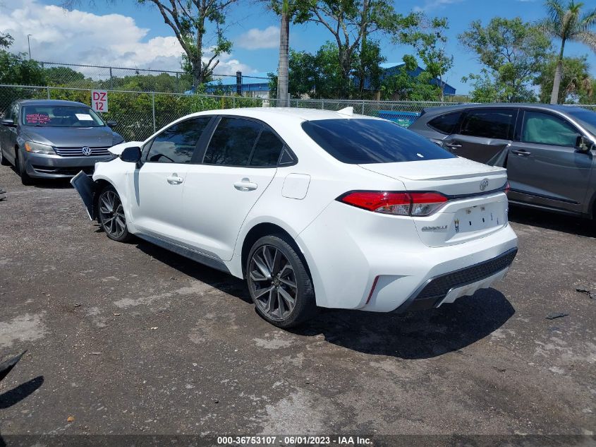 2020 TOYOTA COROLLA SE/NIGHTSHADE - 5YFS4RCE6LP024581