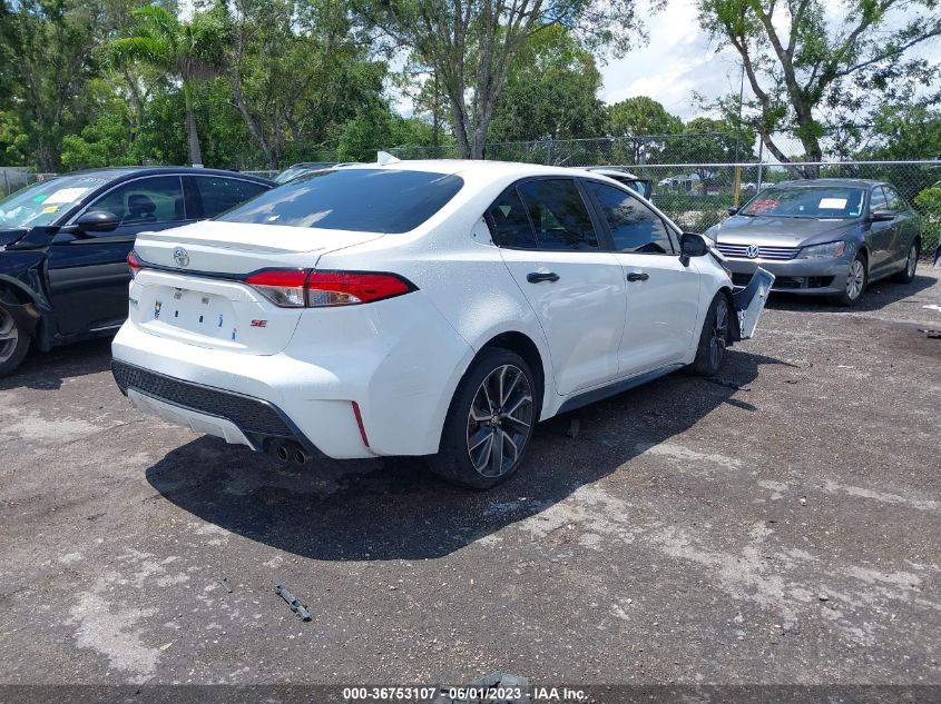 2020 TOYOTA COROLLA SE/NIGHTSHADE - 5YFS4RCE6LP024581