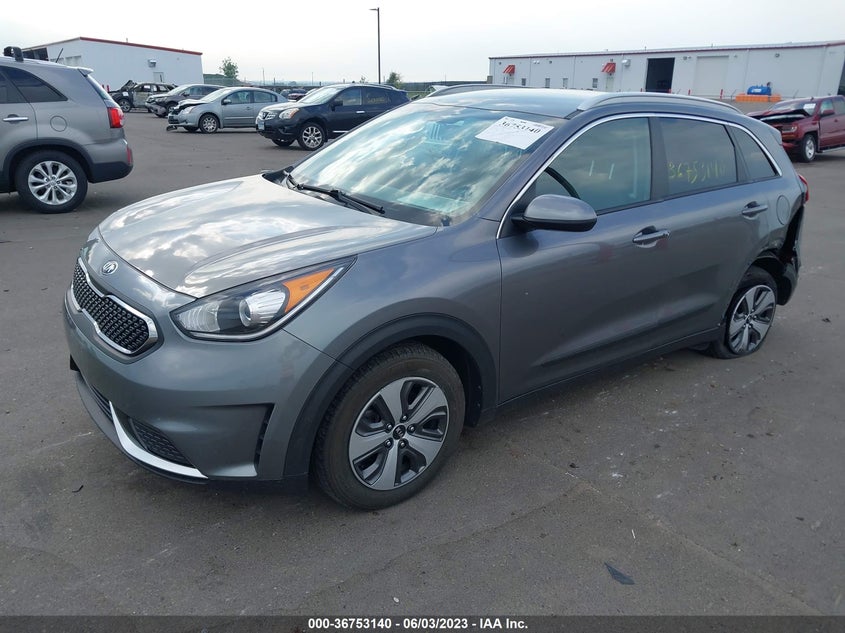 VIN KNDCB3LC7H5087747 2017 KIA NIRO LX