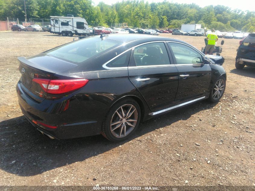 2015 HYUNDAI SONATA 2.0T SPORT - 5NPE34AB2FH096407