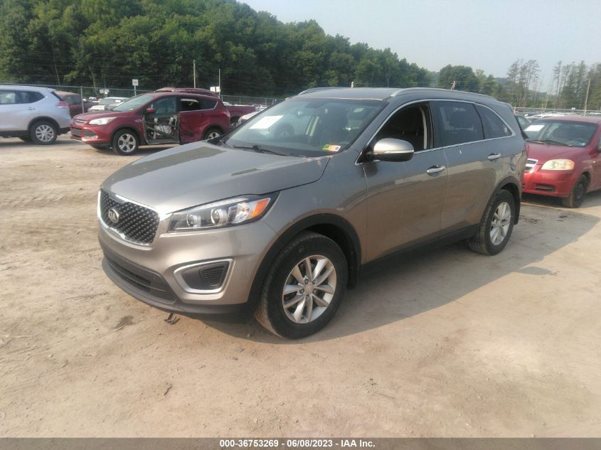 2017 KIA SORENTO LX - 5XYPG4A37HG194235