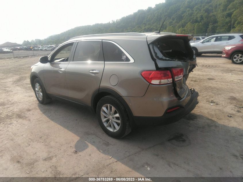 2017 KIA SORENTO LX - 5XYPG4A37HG194235