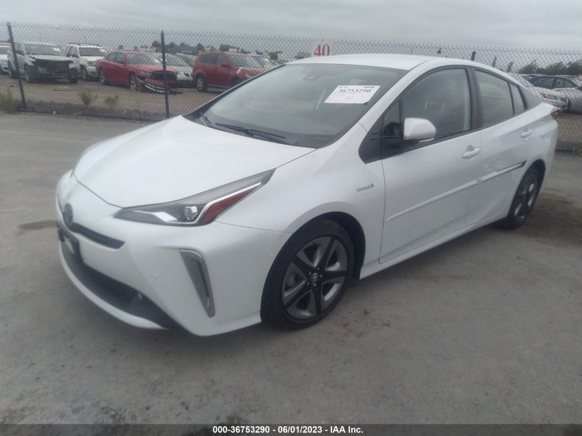2022 TOYOTA PRIUS L - JTDKAMFU5N3161828