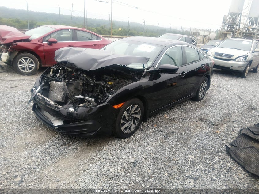 VIN 2HGFC2F73JH515395 2018 HONDA CIVIC SEDAN EX