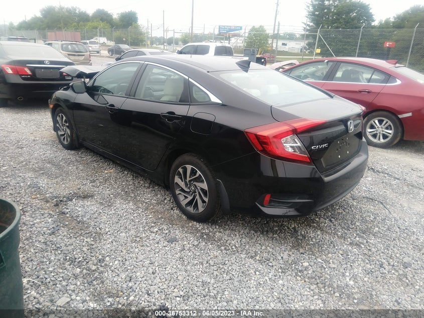 VIN 2HGFC2F73JH515395 2018 HONDA CIVIC SEDAN EX