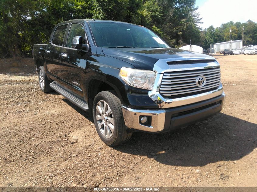 2016 TOYOTA TUNDRA 4WD TRUCK LTD - 5TFHW5F12GX519048