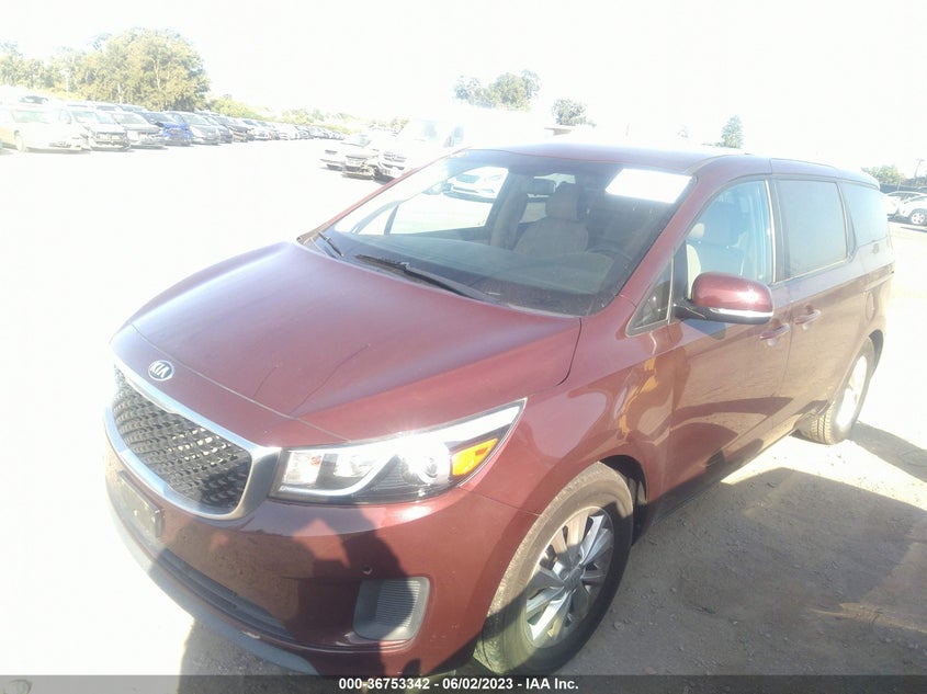 VIN KNDMB5C13H6325554 2017 KIA SEDONA LX
