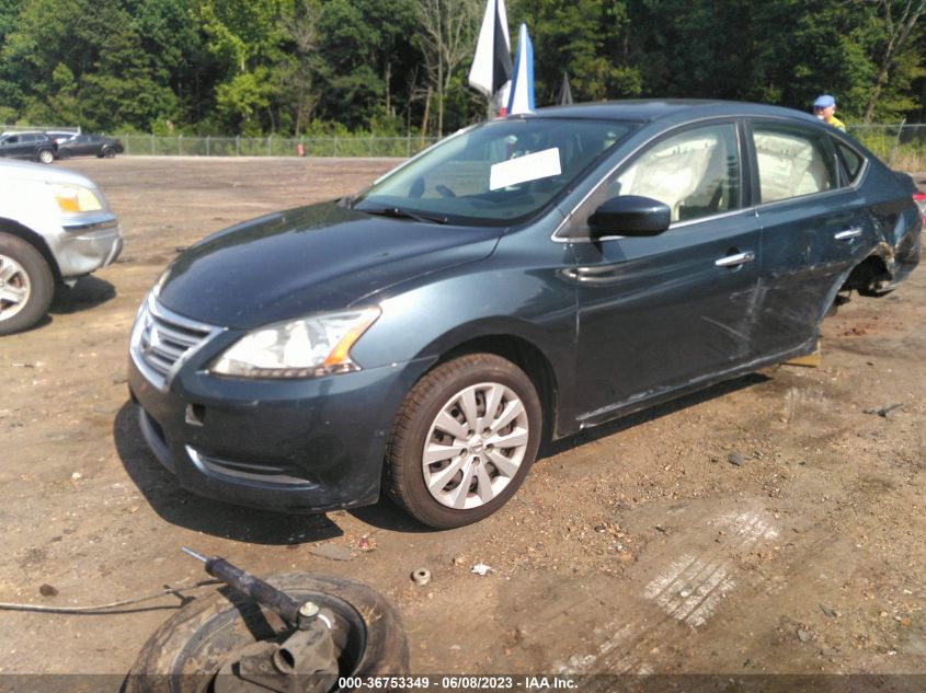 2015 NISSAN SENTRA SR/SL/S/SV/FE+ S - 3N1AB7AP7FL669836