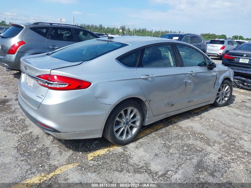 2017 FORD FUSION HYBRID SE - 3FA6P0LU7HR314816